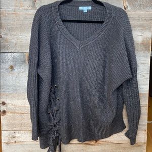 She + Sky loose sweater one size